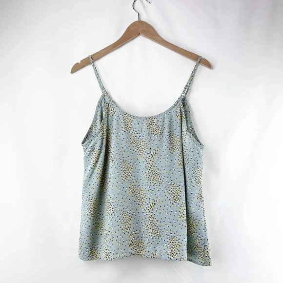 Saints & Hearts Floral Spaghetti StrapTank Top Size L - Picture 2 of 6